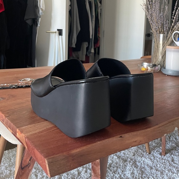 Y2K Platform Wedge Sandals Size 8 (39) - Picture 4 of 4